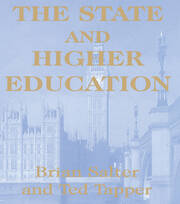The State and Higher Education: State & Higher Educ. book cover