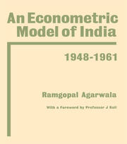 Econometric Model of India book cover