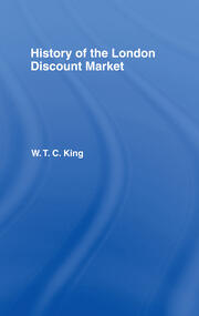 History of the London Discount Market book cover