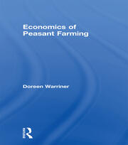 Economics of Peasant Farming book cover