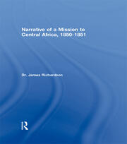 Narrative of a Mission to Central Africa, 1850-1851 book cover
