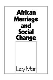 African Marriage and Social Change book cover