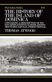 The History of the Island of Dominica book cover