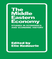 The Middle Eastern Economy: Studies in Economics and Economic History book cover