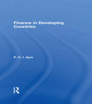 Finance in Developing Countries book cover