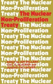 The Nuclear Non-proliferation Treaty book cover