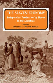 The Slaves' Economy: Independent Production by Slaves in the Americas book cover
