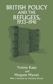 British Policy and the Refugees, 1933-1941 book cover