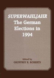 Superwahljahr: The German Elections in 1994 book cover