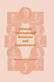Liberals, International Relations and Appeasement: The Liberal Party, 1919-1939 book cover