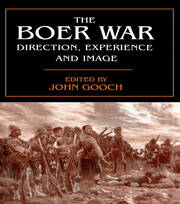 The Boer War: Direction, Experience and Image book cover