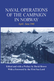 Naval Operations of the Campaign in Norway, April-June 1940 book cover