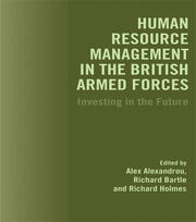 Human Resource Management in the British Armed Forces: Investing in the Future book cover