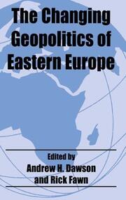 The Changing Geopolitics of Eastern Europe book cover