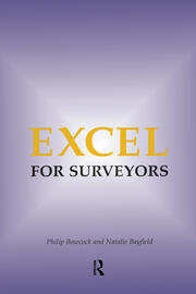 Excel for Surveyors book cover
