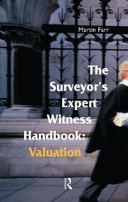 The Surveyors' Expert Witness Handbook book cover