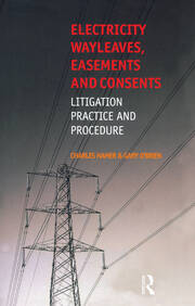 Electricity Wayleaves, Easements and Consents book cover