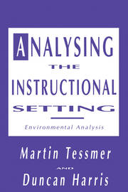 Analysing the Instructional Setting: A Guide for Course Designers book cover