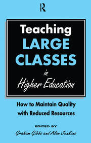 Teaching Large Classes in Higher Education: How to Maintain Quality with Reduced Resources book cover