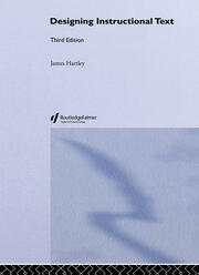 Designing Instructional Text book cover