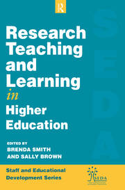 Research, Teaching and Learning in Higher Education book cover