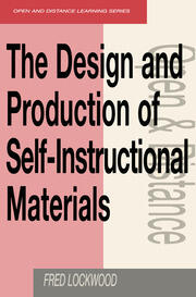 The Design and Production of Self-instructional Materials book cover