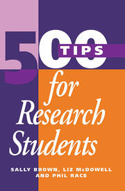 500 Tips for Research Students book cover