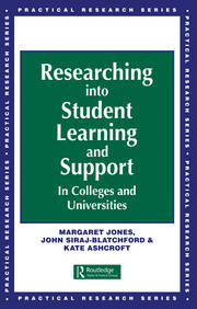 Researching into Student Learning and Support in Colleges and Universities book cover