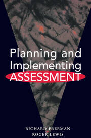 Planning and Implementing Assessment book cover