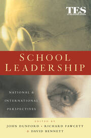 School Leadership: National and International Perspectives book cover