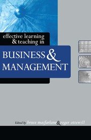 Effective Learning and Teaching in Business and Management book cover