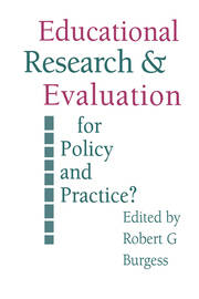 Education Research and Evaluation: For Policy and Practice? book cover