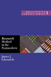Research Method in the Postmodern book cover