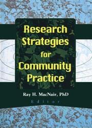 Research Strategies for Community Practice book cover