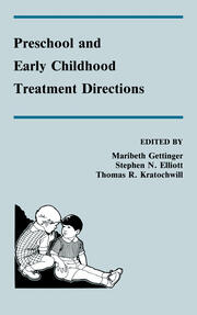 Preschool and Early Childhood Treatment Directions book cover