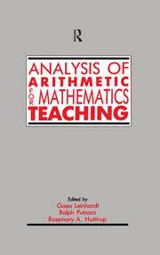 Analysis of Arithmetic for Mathematics Teaching book cover