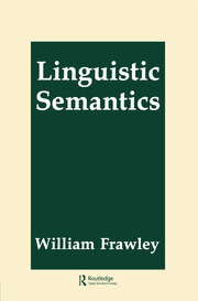 Linguistic Semantics book cover