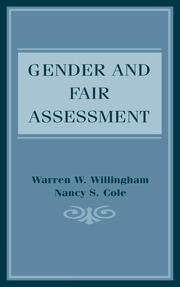Gender and Fair Assessment book cover