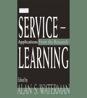 Service-learning: Applications From the Research book cover