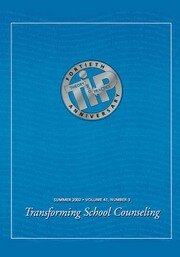 Transforming School Counseling: A Special Issue of Theory Into Practice book cover