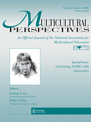 Special Issue: Celebrating Name's 10th Anniversary: A Special Issue of multicultural Perspectives book cover