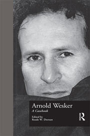Arnold Wesker: A Casebook book cover