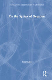 On the Syntax of Negation book cover