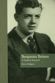 Benjamin Britten: A Guide to Research book cover
