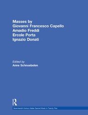 Masses by Giovanni Francesco Capello, Bentivoglio Lev, and Ercole Porta book cover