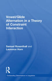 Vowel/Glide Alternation in a Theory of Constraint Interaction book cover