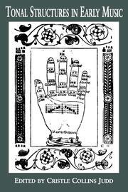 Tonal Structures in Early Music book cover