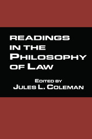 Readings in the Philosophy of Law book cover