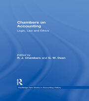 Chambers on Accounting: Logic, Law and Ethics book cover