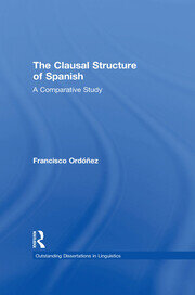 The Clausal Structure of Spanish: A Comparative Study book cover